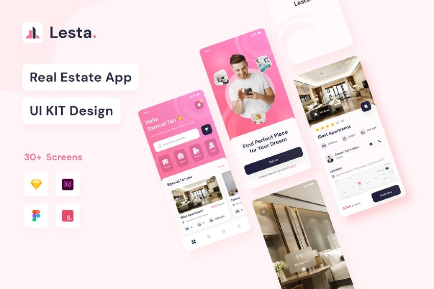 Lesta - Real Estate UI KIT